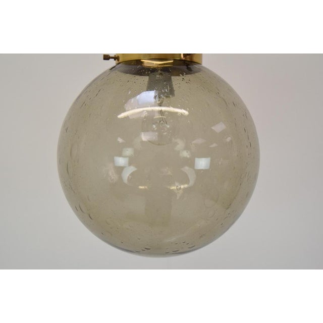 1970s Large Vintage Glass Pendant from Kamenicky Senov, 1970s For Sale - Image 5 of 14