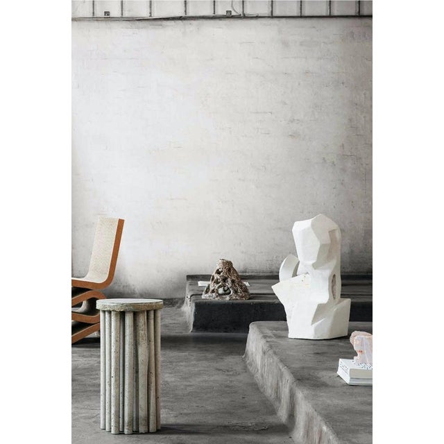 Påle Sculpted Side Table by Lucas Morten For Sale - Image 9 of 15