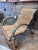 Contemporary 1990s Vintage Rattan and Metal Armchair For Sale - Image 3 of 3