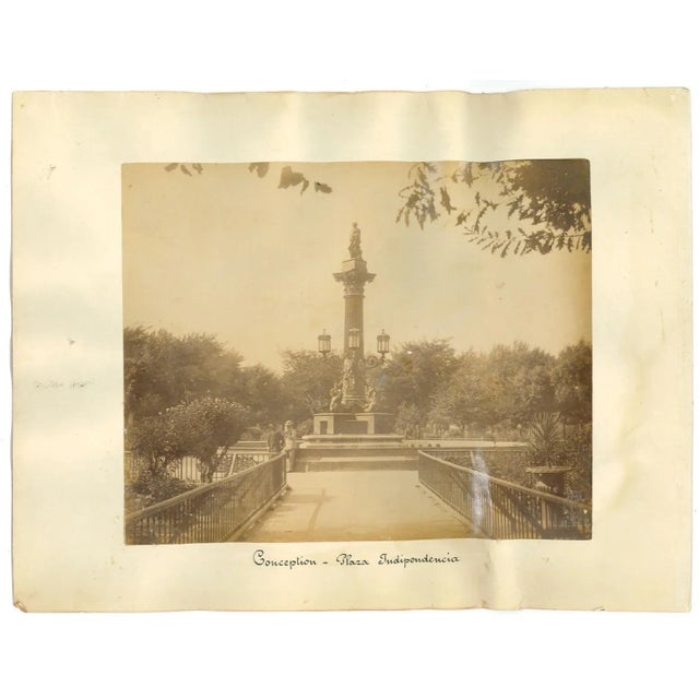 Ancient View of Conception is an original albumen print realized in 1880s. Print in very good condition, applied on a...
