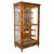 19th Century Biedermeier Display Cabinet in Vitrine and Nutwood, Austria, 1840 For Sale - Image 17 of 17