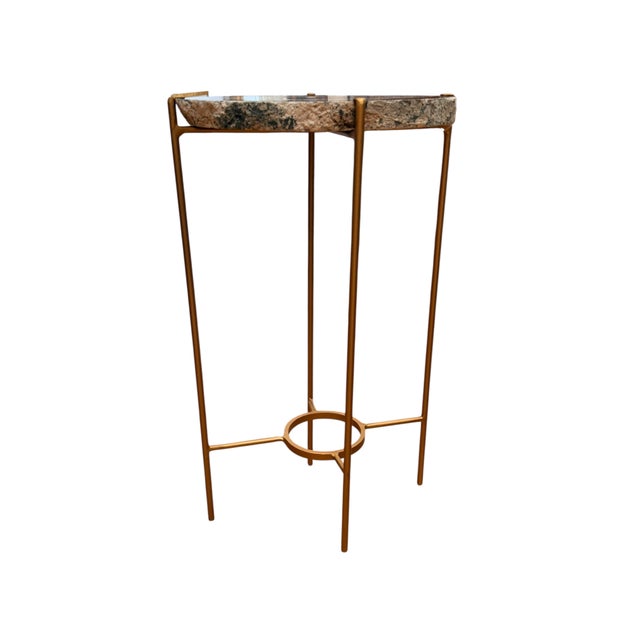 2020s Unusual Modern Handcrafted Drinks Table. For Sale - Image 5 of 5