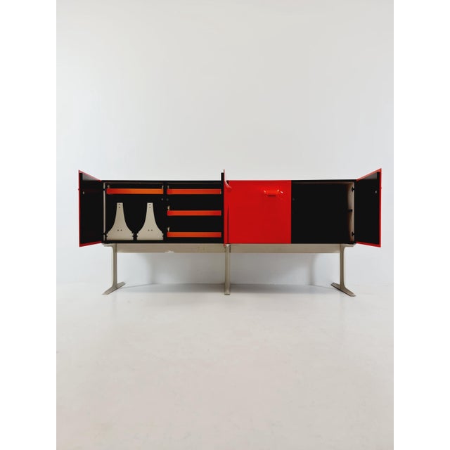 Contemporary Vintage French DF2000 Sideboard by Raymond Loewy, 1970s For Sale - Image 3 of 18