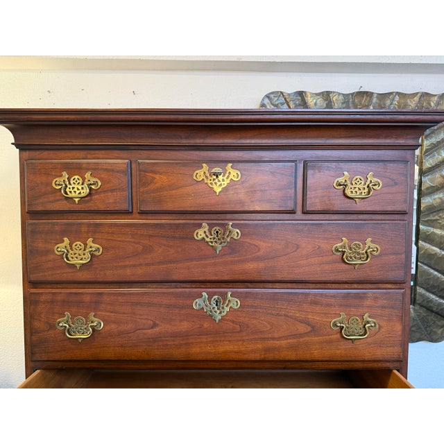 Late 20th Century Kindel Furniture High Boy Dresser For Sale In San Francisco - Image 6 of 14