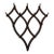 American Walnut Wall Hat Rack For Sale