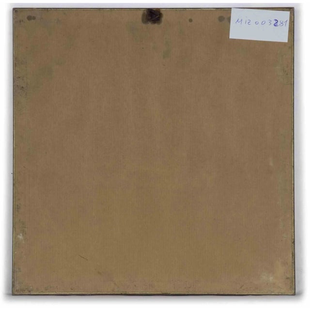 Piero Sbano, Composition, Watercolor, Mid-20th-Century, Framed For Sale - Image 3 of 4