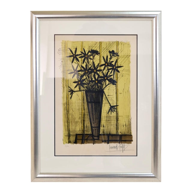 Bernard Buffet, Bouquet of flowers, Lithograph For Sale - Image 12 of 12