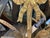 Gold 20th Century Pair Gilt Sconces For Sale - Image 8 of 9