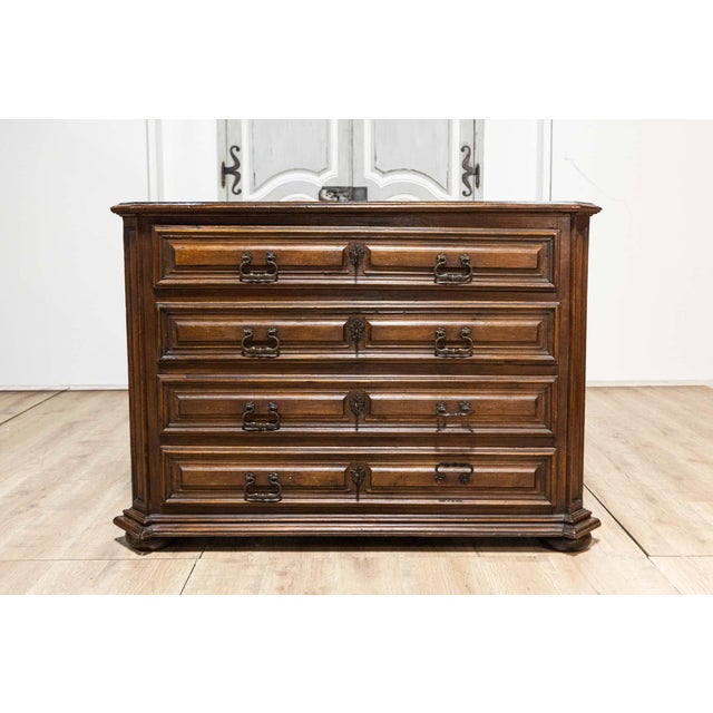 Brown 17th Century Italian Commode For Sale - Image 8 of 15