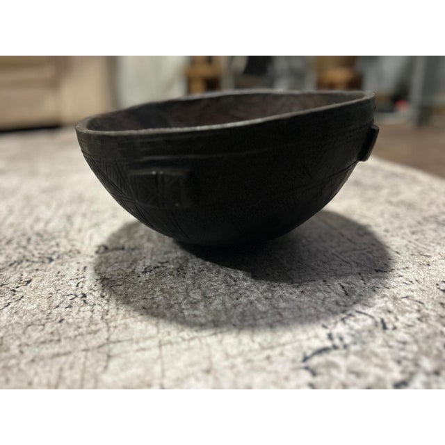 Early 21st Century Vintage Tuareg Calabash Bowl, 2010s For Sale - Image 5 of 7