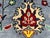 Blue Gray and Red Floral Wool Runner Rug, Persian Style, 2'9" X 9'7" For Sale - Image 15 of 17