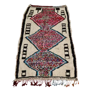 Moroccan Azilal Rug-3’4’x6’8"