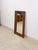 Wood Vintage MCM Tigerwood Inlay Rectangular Mirror Mid-Century Rare Find For Sale - Image 7 of 7