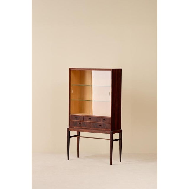 Produced by Seffle Möbelfabrik, Sweden, 1960s. This piece is attributed to the mentioned designer/maker. It has no...