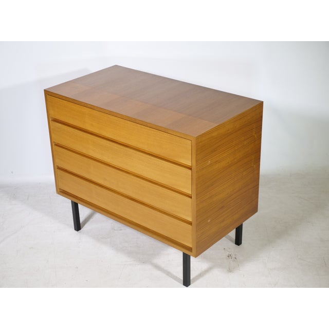 Mid-Century Modern Mid-Century Chest of Drawers in Walnut by Ernst Martin Dettinger for Bormann, 1960s For Sale - Image 3 of 10