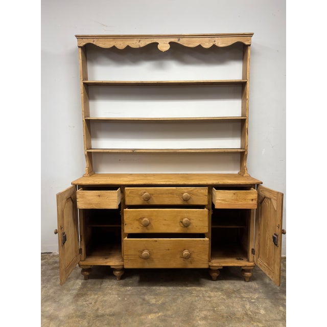 English 19th Century English Pine Dresser For Sale - Image 3 of 8