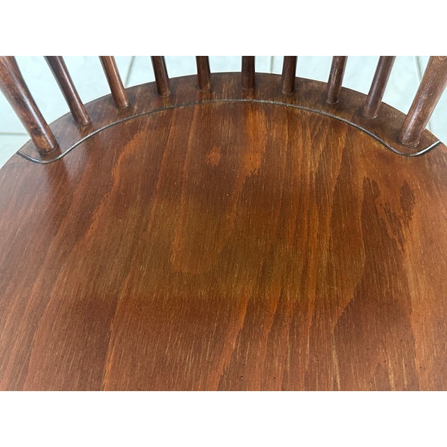 Windsor Chairs by Nichols & Stones, American, 1960, Set of 4 For Sale - Image 12 of 18