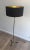 Mid-Century Modern Black Lacquered and Brass Design Floor Lamp, French, circa 1950 For Sale - Image 3 of 13
