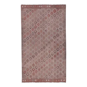 1970s Vintage Turkish Handwoven Kilim Rug 4'6'' X 7'9''
