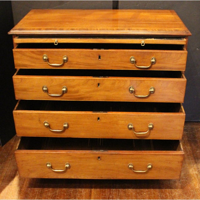 Circa 1770 Likely Scottish George III Bachelor's Chest With Slide For Sale - Image 11 of 14