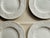 1930s Spode Savoy Cabbage Leaf Embossed White Dinner Plates — English Bone China, Set of 4 For Sale - Image 16 of 18