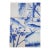 Antique Set of 6 Baroque Portuguese Tiles, 18th Century Blue & White Landscape and Botanical Scene For Sale