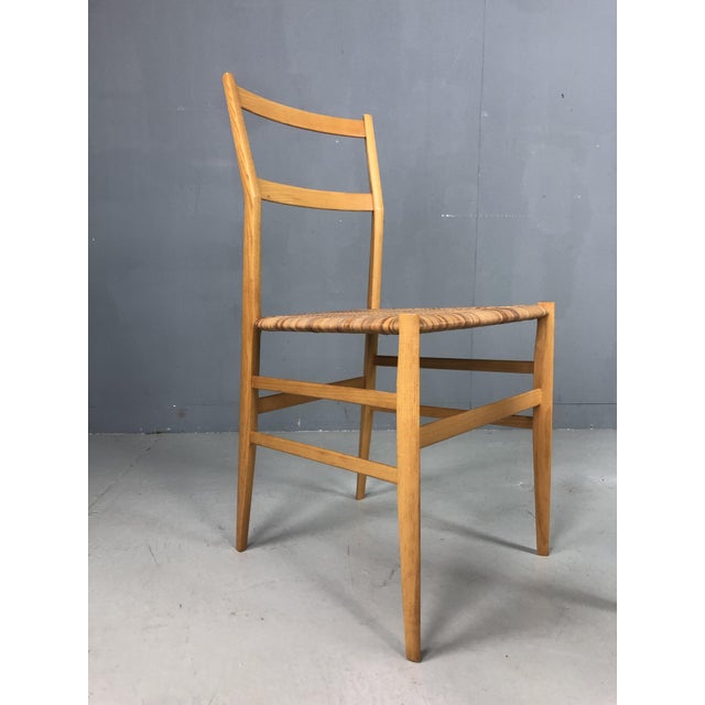 Wood Set of Vintage Chairs by Gio Ponti for Cassina, 1980s For Sale - Image 7 of 18