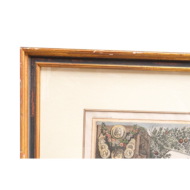 Victorian Mid 19th Century Victorian Age French Engraving of Bouches-Du-Rhône For Sale - Image 3 of 5