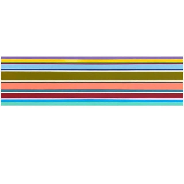 Early 21st Century William Finlayson Jr. Original Acrylic Painting Titled: "HECF005-WLF2020" 24.75 x 84 2020 For Sale - Image 5 of 11