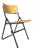 Original German Folding University Dining Chair, 1960s For Sale