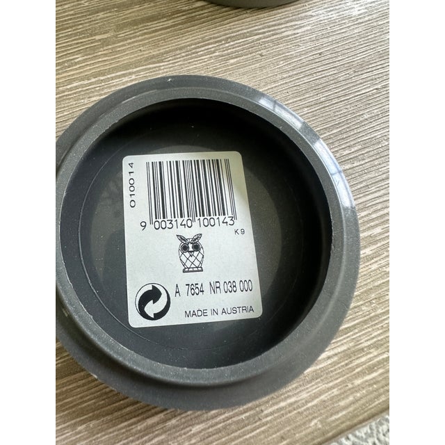 Hollywood Regency Vintage Owl Mini Feathered Beauties Swarovski For Sale - Image 3 of 9