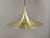 Vintage Golden Semi Hanging Lamp by Claus Bonderup & Torsten Thorup for Fog & Mørup, 1974 For Sale - Image 12 of 12