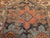 Antique Persian Malayer Area Rug, Hand-Knotted Wool, Geometric Pattern, 4x6, Ivory & Navy For Sale - Image 17 of 18