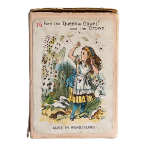 Antique Alice in Wonderland Playing Cards Game by Thomas De La Rue & Co