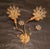 Mid-Century Modern Hollywood Regency Gold-Plated Brass Wall Lamps with Swarovski Crystals from Ernst Palme Palwa, 1960s, Set of 3 For Sale - Image 6 of 18