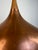 Copper Pendant Lamp in Copper by Jo Hammerborg for Fog & Mørup, Denmark, 1960s For Sale - Image 8 of 14