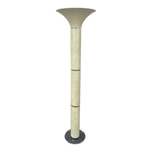 Mid Century Modern Faux Alligator Skin Floor Lamp by Optique