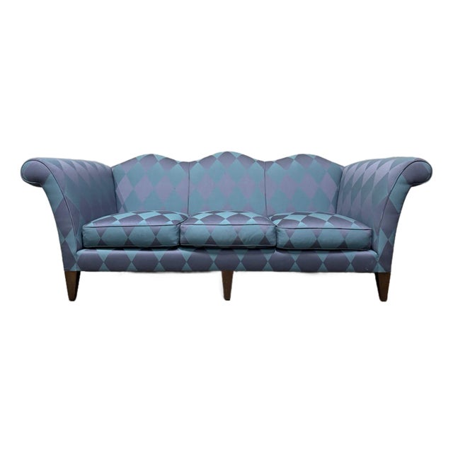 San Marco Sofa by Tom Hutton for Donghia, 1993 – 98” Sculptural Roll-Arm Sofa For Sale
