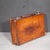 Small Leather Monogrammed Briefcase With Original Travel Tag c.1940 For Sale - Image 4 of 9
