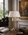 Gold Vintage French Bouillotte Lamp in Gilt Brass, 1950s For Sale - Image 8 of 10