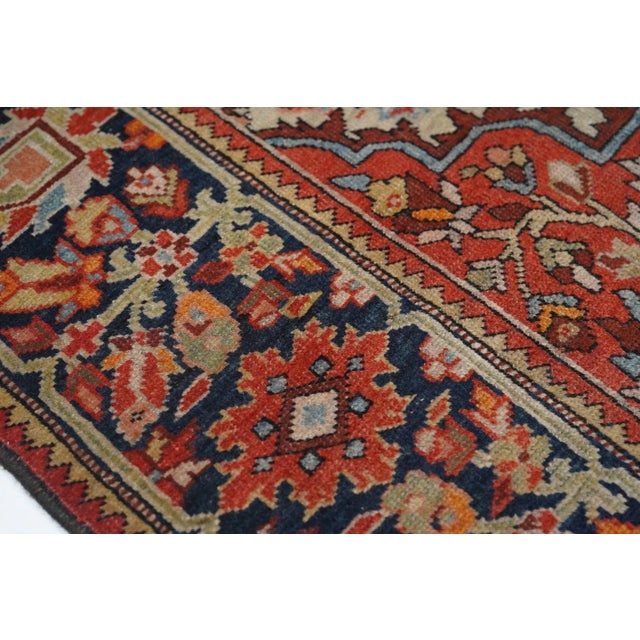 Late 18th Century Antique Farahan Sarouk Rug 3'4'' x 4'10'' For Sale - Image 9 of 12