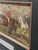 A beautifully presented vintage equestrian artwork from the Bombay Private Collection, featuring a licensed reproduction...
