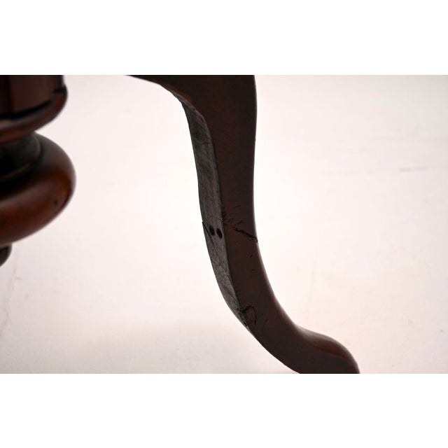 Antique Victorian Barley Twist Occasional Table, 1850 For Sale - Image 9 of 10