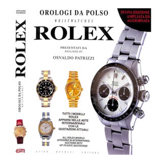 "Orologi Da Polso Wristwatches Rolex" 1993 Patrizzi, Osvaldo For Sale