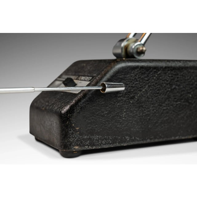 Mid-Century Modern Industrial Tensor Desk Lamp by Mobilite From Nasa Offices, Taiwan, C. 1970's For Sale - Image 10 of 11