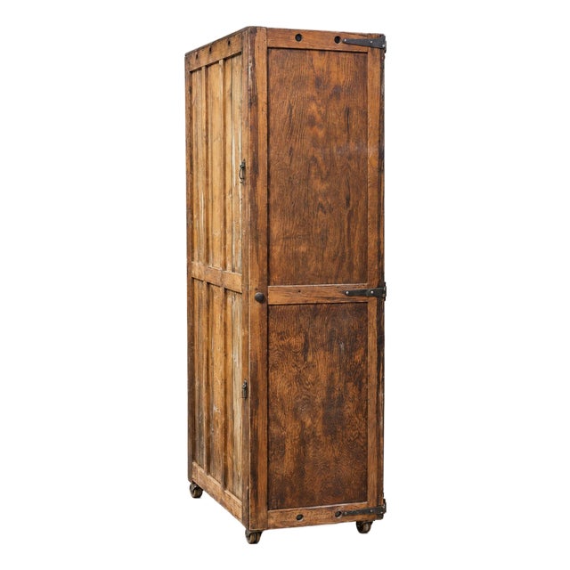 Antique Chappell Industrial Printer's Cabinet – Circa 1900–1930 For Sale