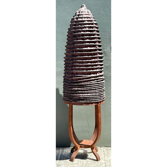 Vintage Monumental Abstract Sculpture For Sale - Image 9 of 12