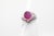 Art Deco Early 20th Century Oval Ruby and Diamond Ring, Size 6.5 For Sale - Image 3 of 12
