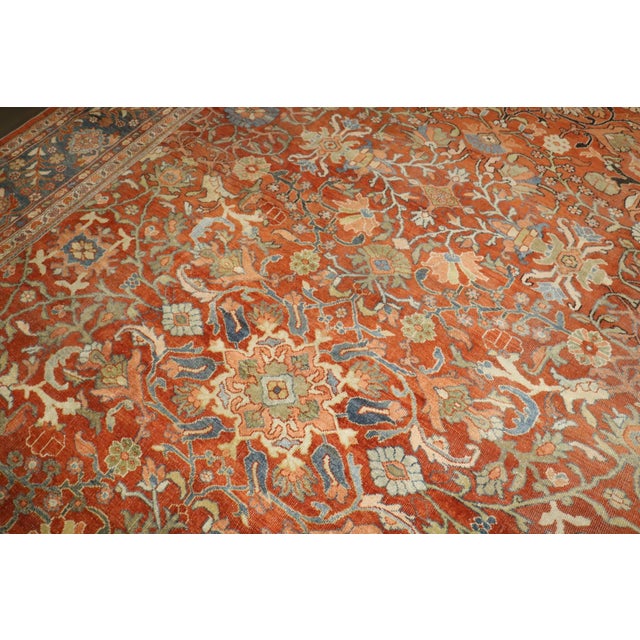 Lovely Antique Persian Mahal - 10'3" x 13'11" For Sale In New York - Image 6 of 11