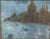 David Harlan, American, 1933-2023. Grand Canal Evening, oil on panel ca. 1970. Signed lower right, titled on verso.